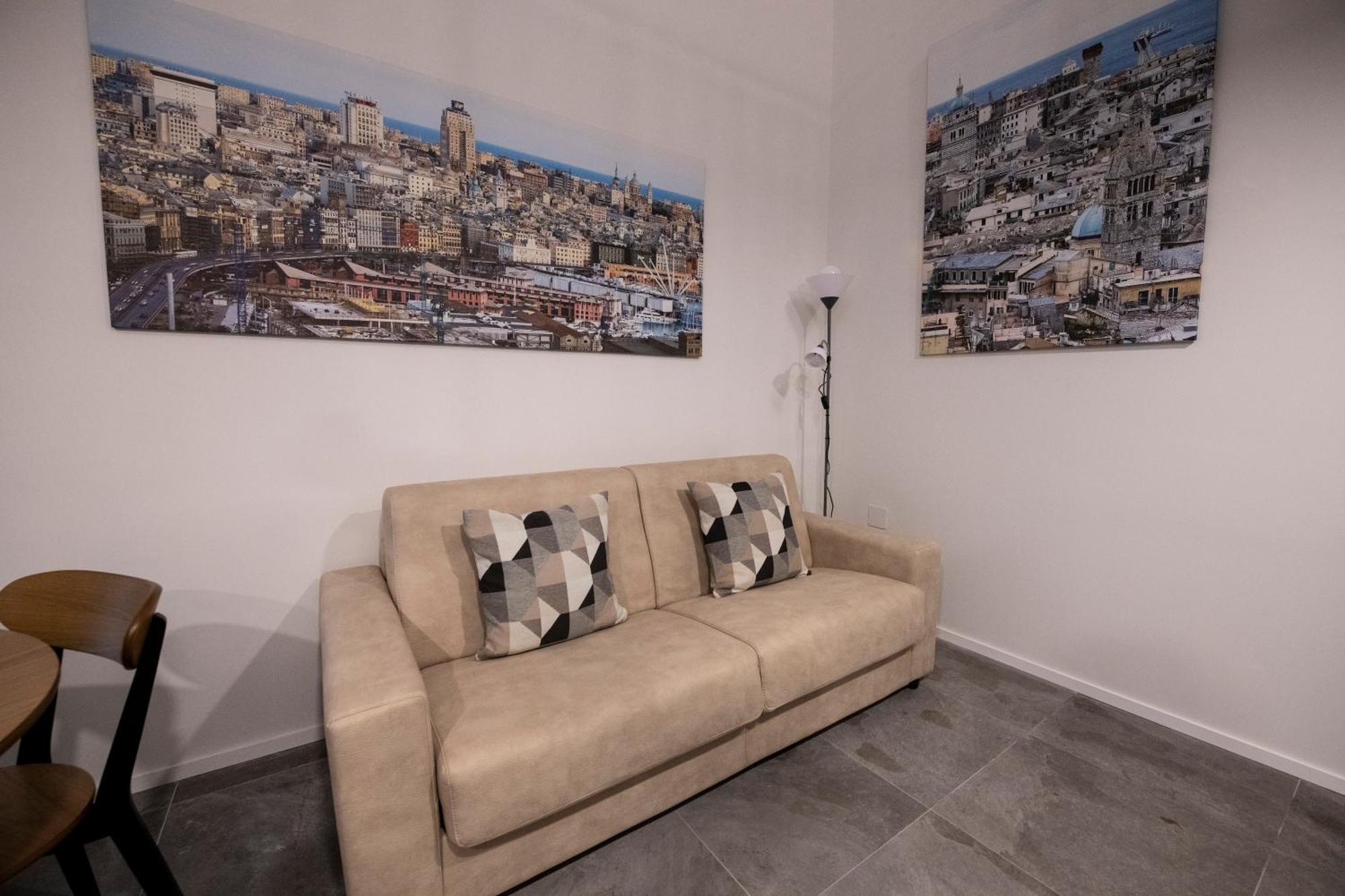 258 - The Loft In Largo Zecca - Luxury Nel Cuore Di Genova Luaran gambar