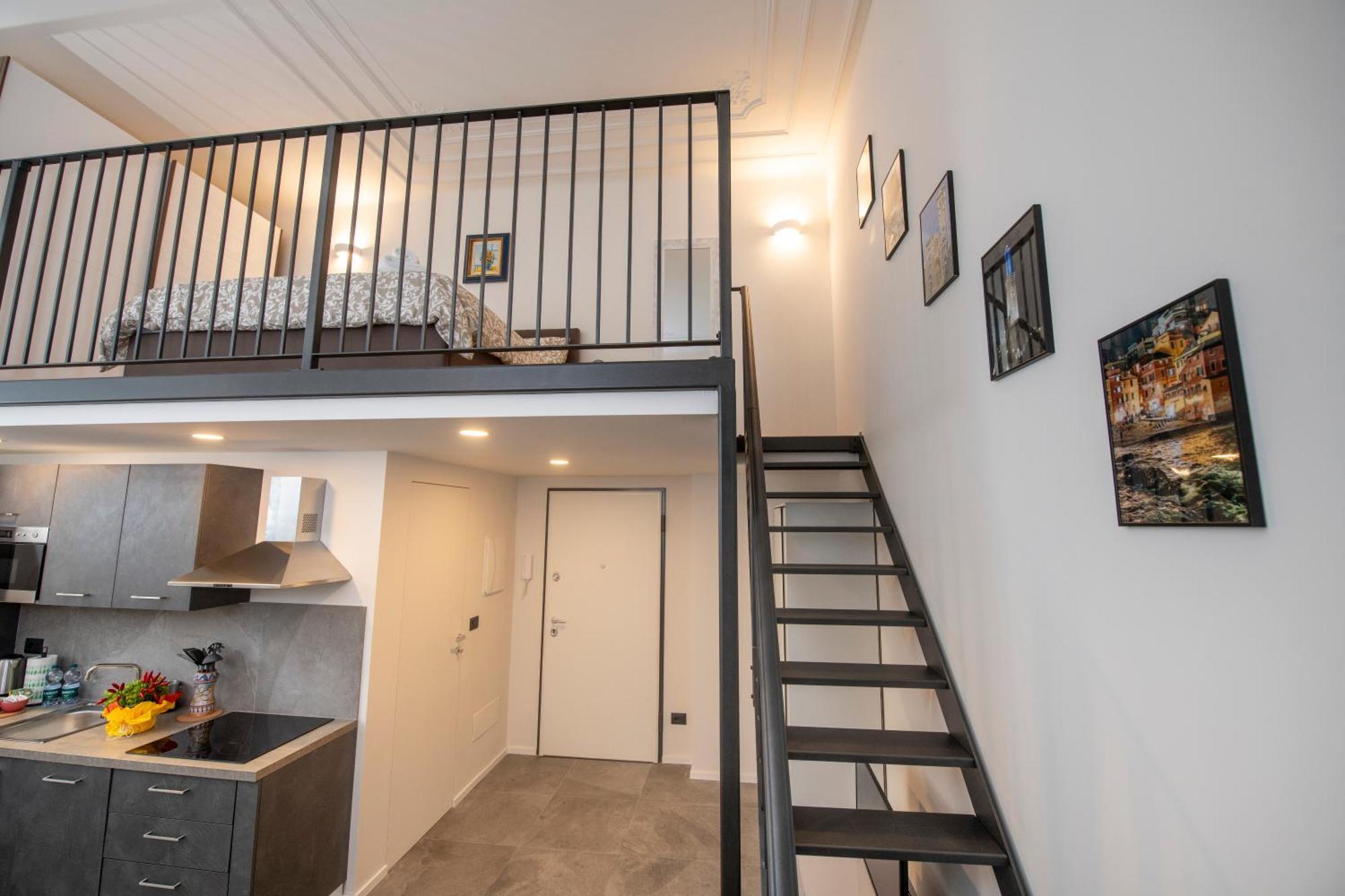 258 - The Loft In Largo Zecca - Luxury Nel Cuore Di Genova Luaran gambar
