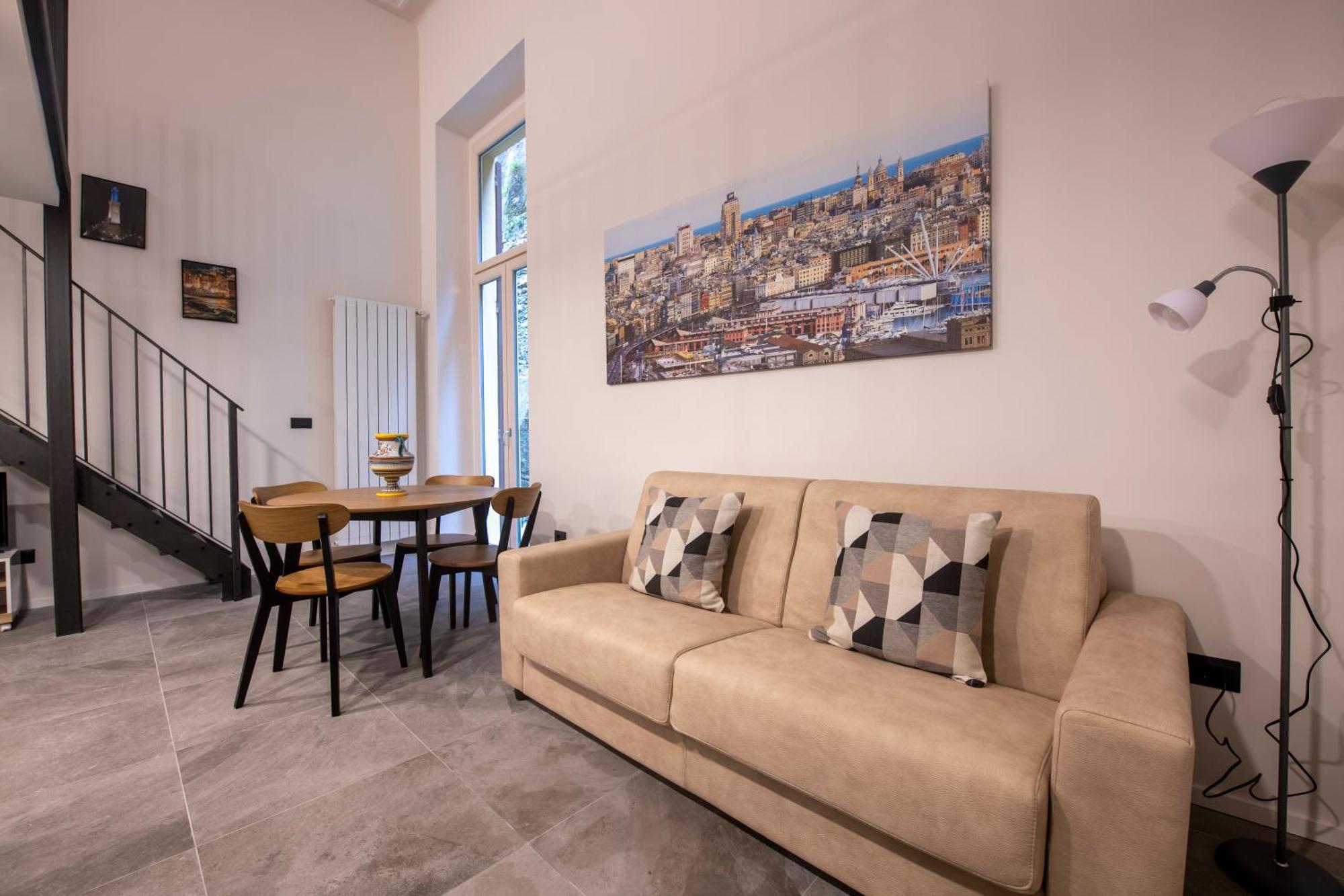 258 - The Loft In Largo Zecca - Luxury Nel Cuore Di Genova Luaran gambar