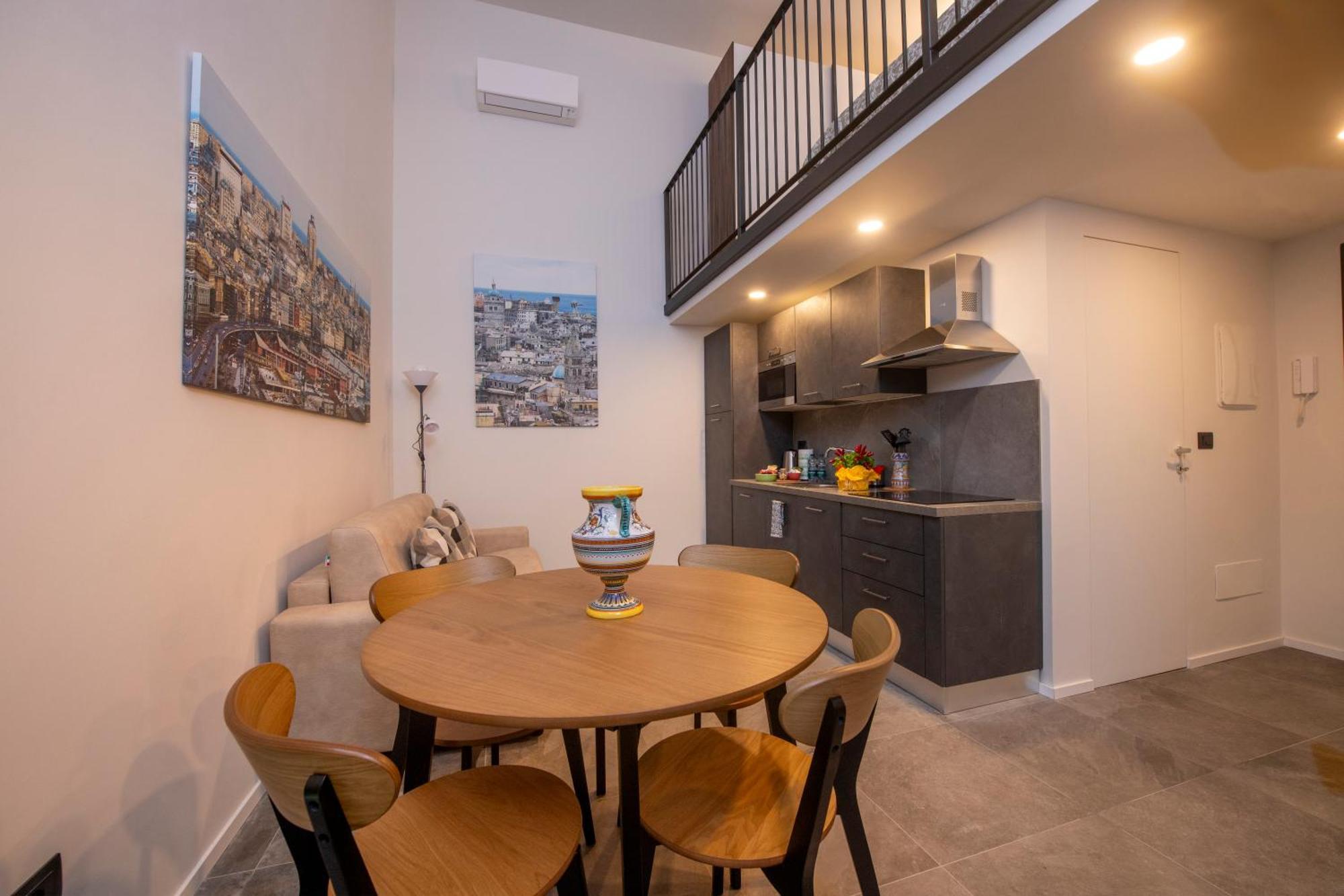 258 - The Loft In Largo Zecca - Luxury Nel Cuore Di Genova Luaran gambar